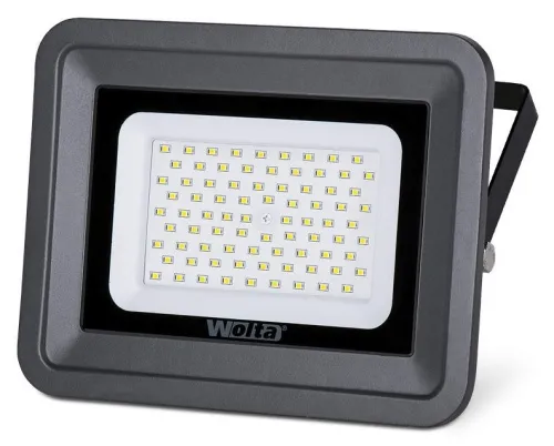 Прожектор Wolta / Вольта WFL-70W/06 светодиодный, уличный, 207x27x147мм, 6000Лм, 5500К, 70Вт / освещение