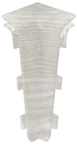 Внутренний угол Salag Lima, ПВХ, дуб зима, 72×30мм, LYTW09