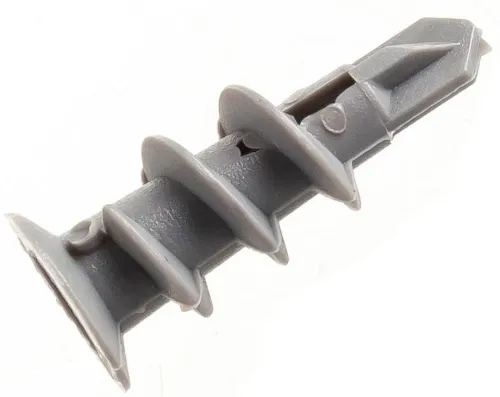 Дюбель MIXTON / Микстон Driva ввертыш со сверлом для гипсокартона, пластиковый, серый, 14×32мм, 50шт. / крепеж и фурнитура