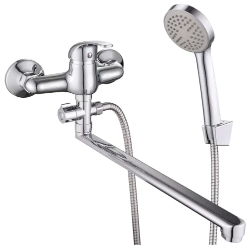 Смеситель Lucky Tap BBO-3023-35L-39, ванна, хром, латунь