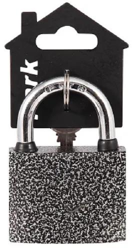 Замок навесной Park ВС3Р63, металлический, 3 ключа, 9.5мм