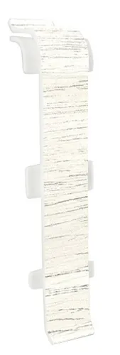 Соединитель для плинтуса MIXTON / Микстон 7030 для декорирования стыка, из ПВХ, серый, размером 70×20мм / отделочные материалы