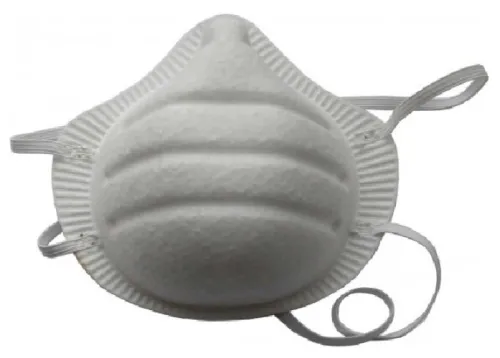 Респиратор 888 от мелкой пыли, полумаска фильтрующая противоаэрозольная, многослойная, одноразовая, из полипропилена, белая, FFP1, 2шт. / защита органов дыхания