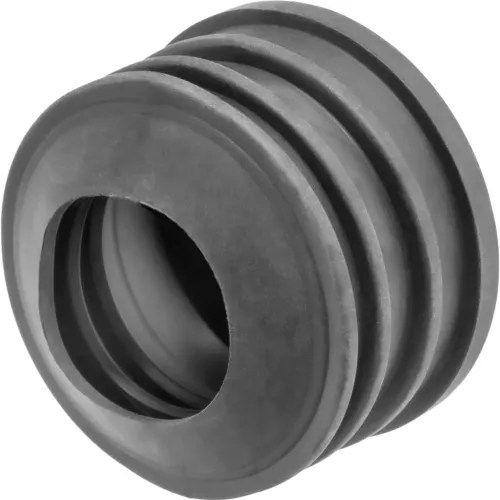 Манжета для унитаза Masterprof, переходная, резина, черная