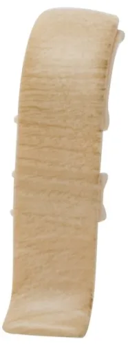 Соединитель плинтуса Salag ПВХ ясень сибирский 56х23мм 2шт