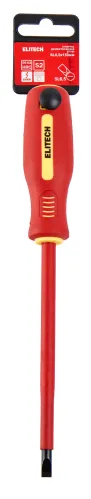 Отвертка диэлектрическая Elitech SL6.5 1000В 150мм