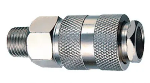 Переходник Fubag / Фубаг прямой рапид (муфта) с наружной резьбой, из стали, 3/8M / оснастка инструмента