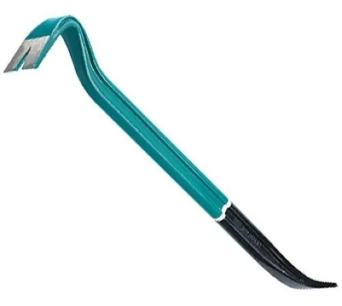 Гвоздодер GROSS / Гросс двусторонний, с ломом, стальной, черный, размером 900×30×17мм / инструменты