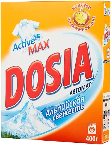 Стиральный порошок Dosia Альпийская свежесть автомат 400г