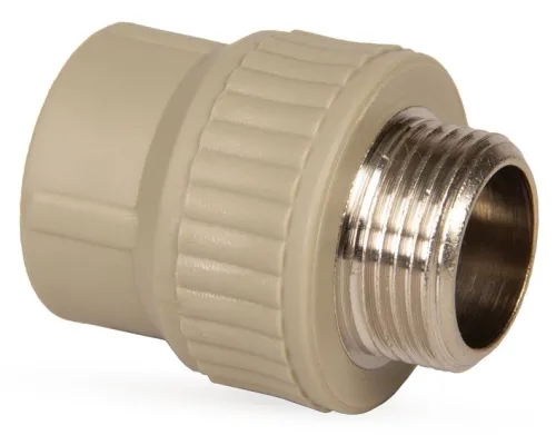 Муфта комбинированная Lammin полипропиленовая 25мм 3/4 дюйма