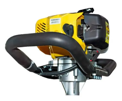 Мотобур Huter GGD-52 бензиновый, шнек 100-300мм, 9000об/мин, 2.7л.с.