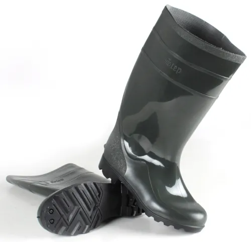 Сапоги резиновые Элементаль С-40 мужские из ПВХ, цвет олива, размер 41 / рабочая обувь
