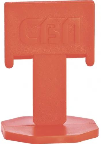 Зажим для выравнивания плитки СИБРТЕХ, пластиковый, 100шт, арт. 88055