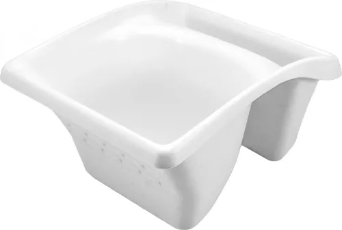 Ковш штукатурный DECOR для краски, 180х125х225мм, 1.2л, белый