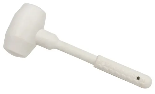 Киянка BIHUI / Бихай круглая из резины, белая, 28см / инструменты