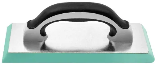 Терка строительная Rollingdog / Роллингдог Professional малярно-штукатурная, для затирки, из резины, серая, 240х100мм / инструменты для ремонта