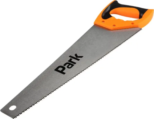 Ножовка PARK с рукояткой двухкомп., сталь, 450мм, 104581