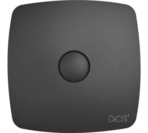 Вентилятор вытяжной ЭРА RIO Matt black, 100мм, 14Вт