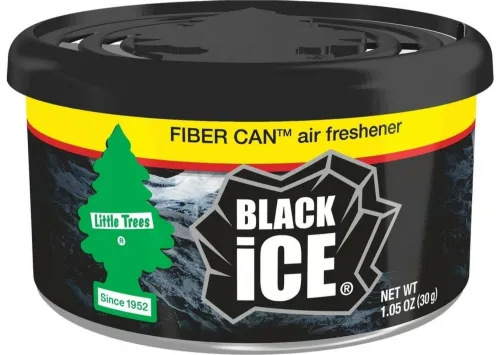 Ароматизатор Little Trees Black Ice, баночка, 30г, UFC-17855-24