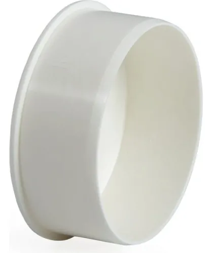 Заглушка канализационная Lammin / Ламмин раструбная, из полипропилена, белый, диаметр присоединения 50мм / водоснабжение