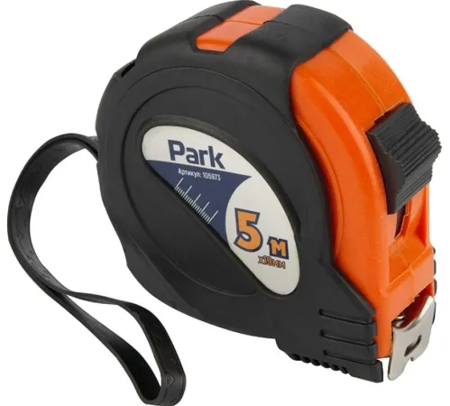 Измерительная рулетка PARK, корпус пластик, лента 5м, арт. 105973