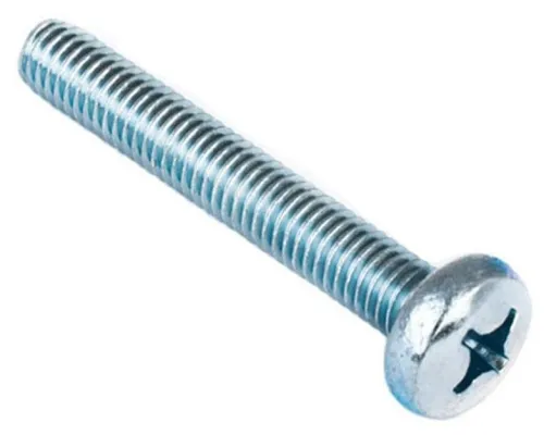 Винт Стройбат DIN 7985, сталь, цинк, 6×50мм, М6, 30шт