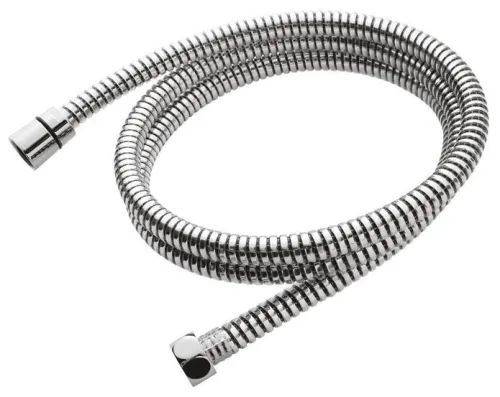 Шланг для душа Esko / Эско Reinforsed Shower Hose из нержавеющей стали, цвет хром, 1/2", 160см / сантехника