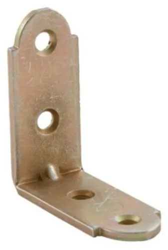Крепежный уголок Rock Solid Connection, оцинкованный, 40х40х17х2мм