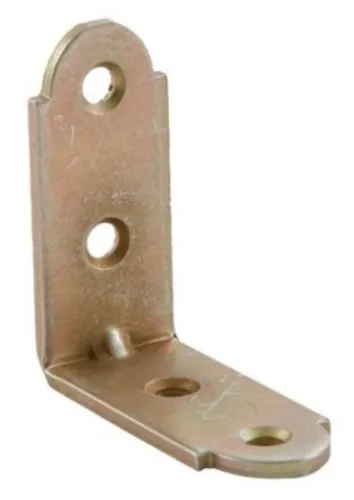 Крепежный уголок Rock Solid Connection перфорированный 40х40х17х2мм 12шт
