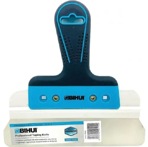 Шпатель строительный BIHUI / Бихай малярный скребок, из нержавеющей стали, 220мм / малярные и отделочные инструменты