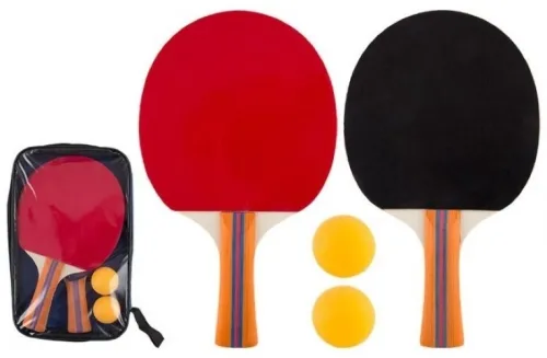 Набор для настольного тенниса Победитъ PPS-04 ракетки и мячики, 5 предметов / спорттовары