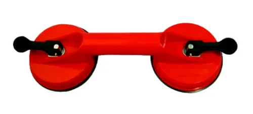 Присоска для плитки 888 помповая для стекла, с 2 присосками, из прочного пластика, 80кг / инструменты