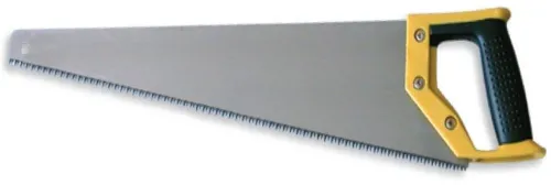 Ножовка по дереву 888 с двухкомпонентной рукояткой, из стали, лезвие 500мм / ручной инструмент