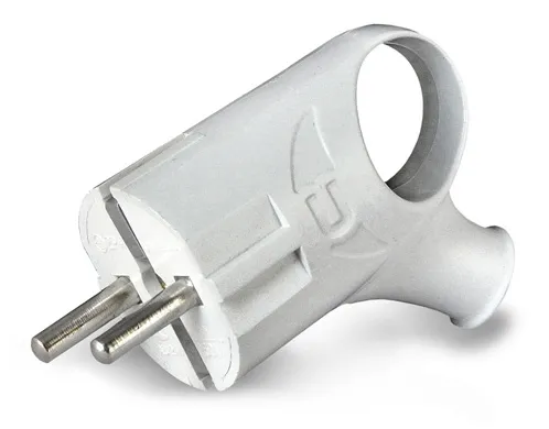 Вилка электрическая Универсал А112 евро с заземлением, 16А