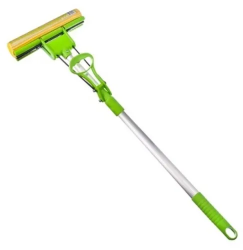 Швабра VETTA / Ветта отжимная, с насадкой из ПВА, из металла и пластика, 1100мм / хозяйственные товары