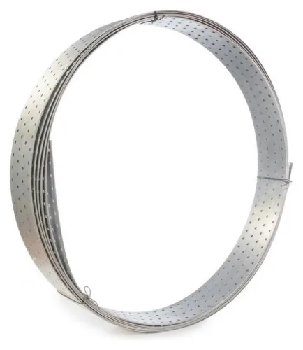 Лента перфорированная Rock solid connection / Рок солид коннектион для вентиляции, из оцинкованной стали, толщина 2мм, ширина 30мм, 10м / крепеж