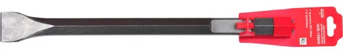 Зубило Elitech / Элитек плоское с шестигранным хвостовиком, из металла, цвет серый, 500мм / инструменты