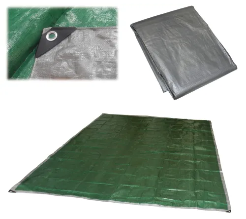 Тент ECOS Тарпаулин 10х10м, 120г/м², универсальный