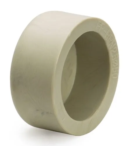 Заглушка для труб Lammin / Ламмин PPR 50 для водоснабжения из полипропилена, серая, 1шт. / крепеж и фурнитура