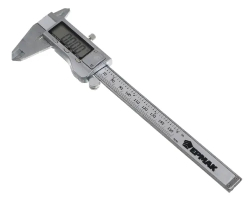 Штангенциркуль Ермак цифровой, из цинка, до 150мм 660-118