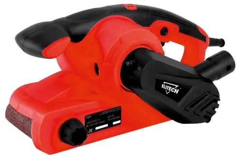 Шлифовальная машина Elitech ДМ МШЛ 875Э ленточная, 800Вт