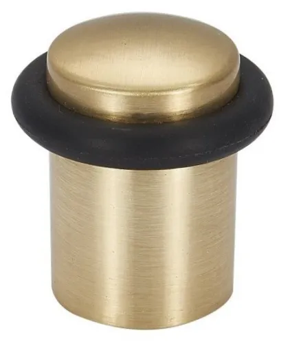 Ограничитель для двери Скобяной Хедер болт золотой 30х55мм