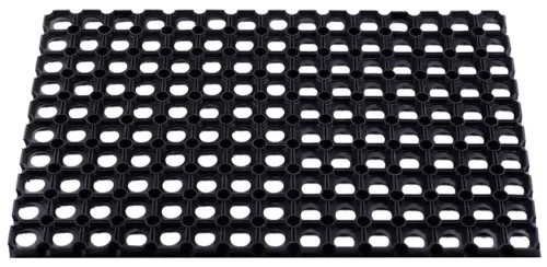 Коврик придверный SunStep резина 50×100см черный 30-004
