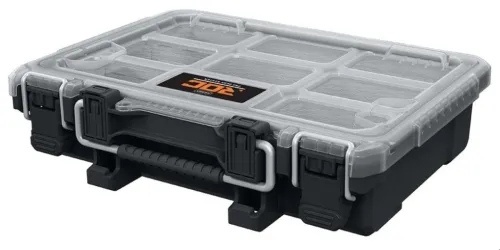 Органайзер Keter / Кетер Roc Pro Gear 2.0 14" для хранения мелочей с крышкой, из пластика, черный, 270х95х350мм / оборудование для мастерской