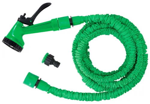 Шланг Park растягивающийся с распылителем, диаметр 1/2", 5-15м