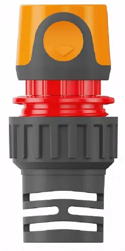 Коннектор для шланга DAEWOO / Дэу DWC 2519 с аквастопом, из пластика, 3/4 и 5/8дюйм / дом и сад