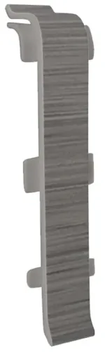 Соединитель для плинтуса MIXTON / Микстон 7021 для декорирования стыка, из ПВХ, серый, размером 70×20мм / отделочные материалы