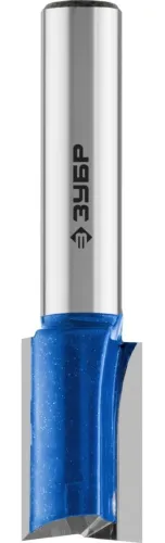 Фреза Зубр пазовая прямая, стальная, диаметр 10мм, хвостовик 8мм, 30мм / инструменты