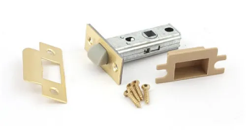 Защелка дверная Apecs / Апекс 5400-G межкомнатная, из металла, цвет золото / фурнитура для мебели