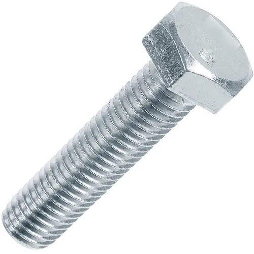 Болт MIXTON / Микстон шестигранный из оцинкованной стали, 10×20мм, 4шт. / крепеж